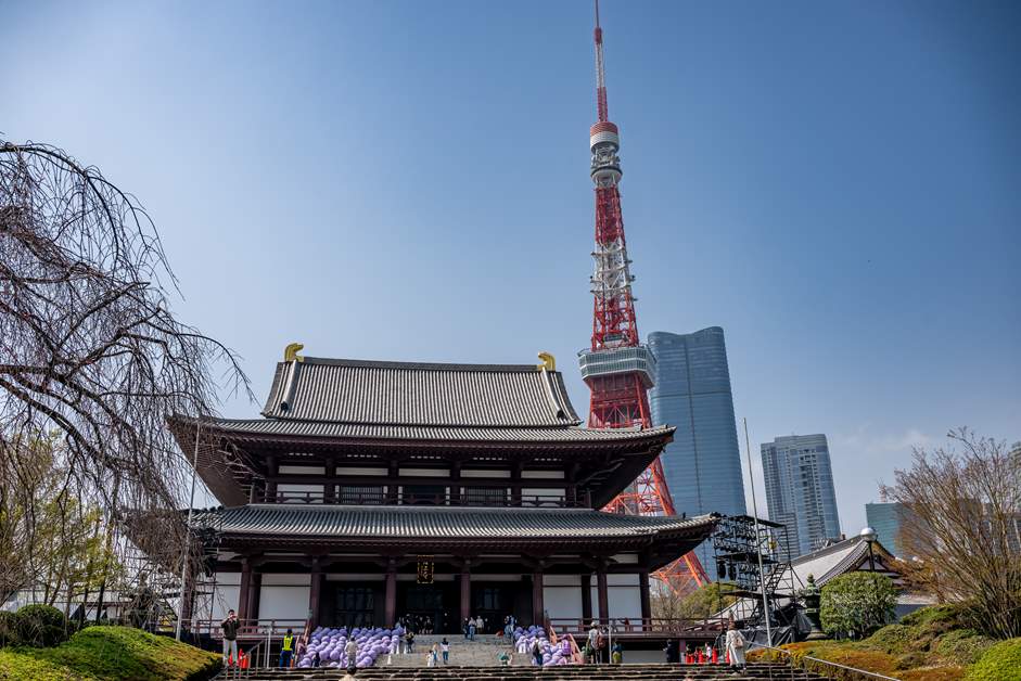 600年の歴史を持つ増上寺