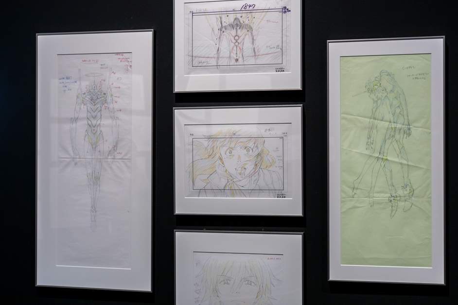 You can see the delicate brushstrokes up close