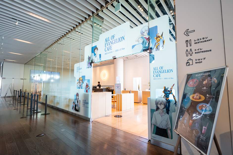 The café opens at 11:00 a.m.