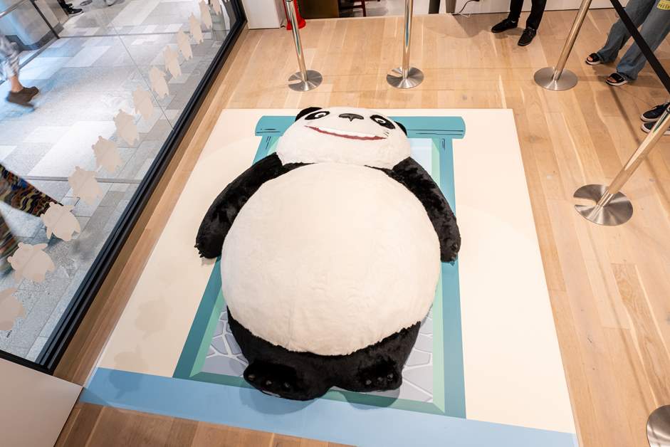『パンダコパンダ』のフォトスポット（C）TMS