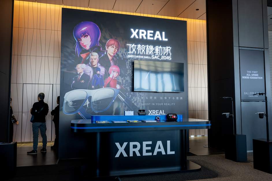会場には200台ものARグラスが常備