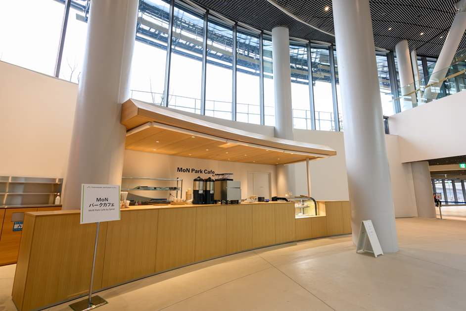 コーヒーやスムージー、軽食などを提供