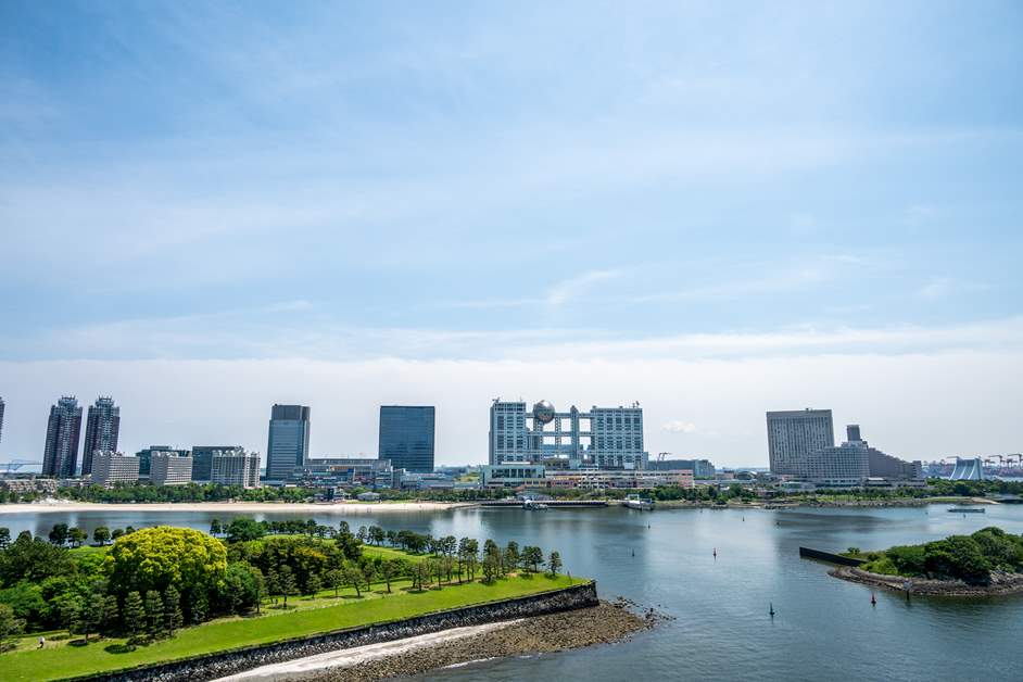 黒船来航を契機に築造されたお台場