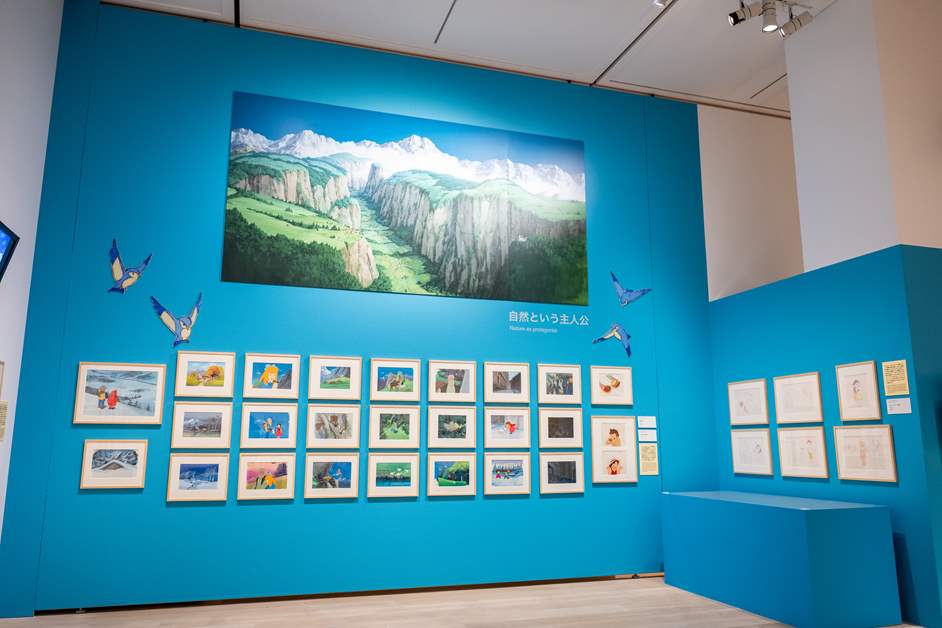 『アルプスの少女ハイジ』の背景画やセル画（C）ZUIYO「アルプスの少女ハイジ」公式HP www.heidi.ne.jp