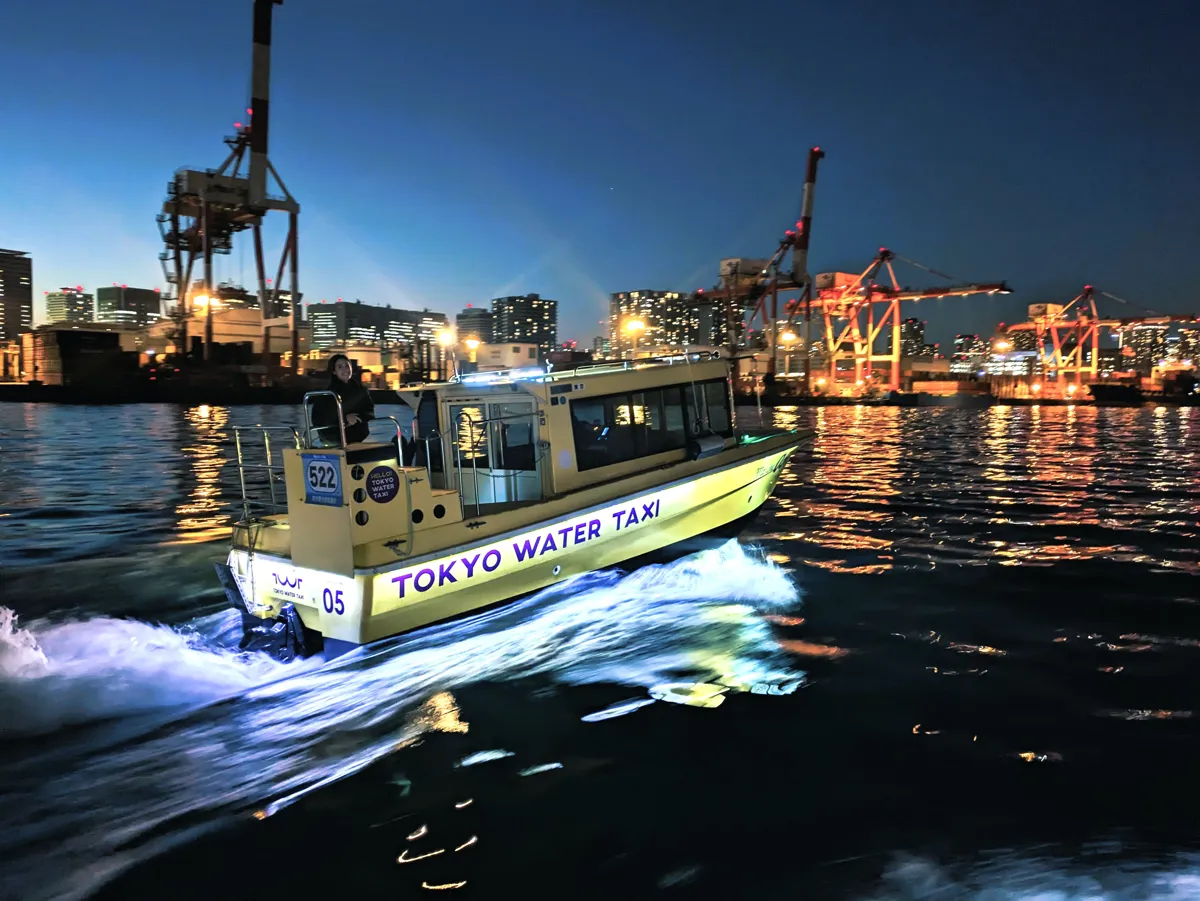 2025年度港区水辺観光推進事業における舟運ツアー④　『WATER CITY MINATO 大発見クルーズ』　11月12日（水）17:30