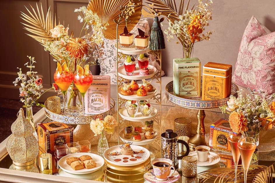 InterContinental Tokyo Bay Hotel: "Autumn Palace Afternoon Tea with Bacha Coffee"